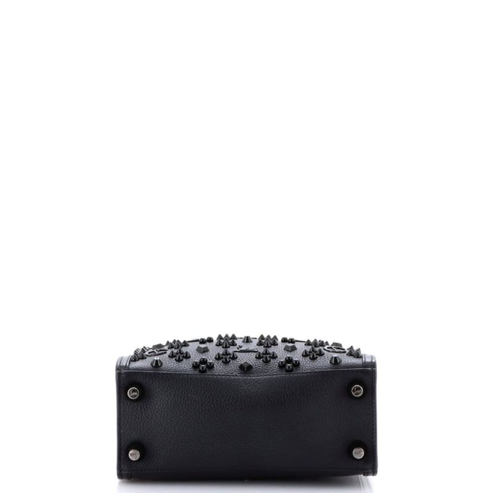 Christian Louboutin Paloma Tote Embellished Leather Mini Black - Picture 4 of 7